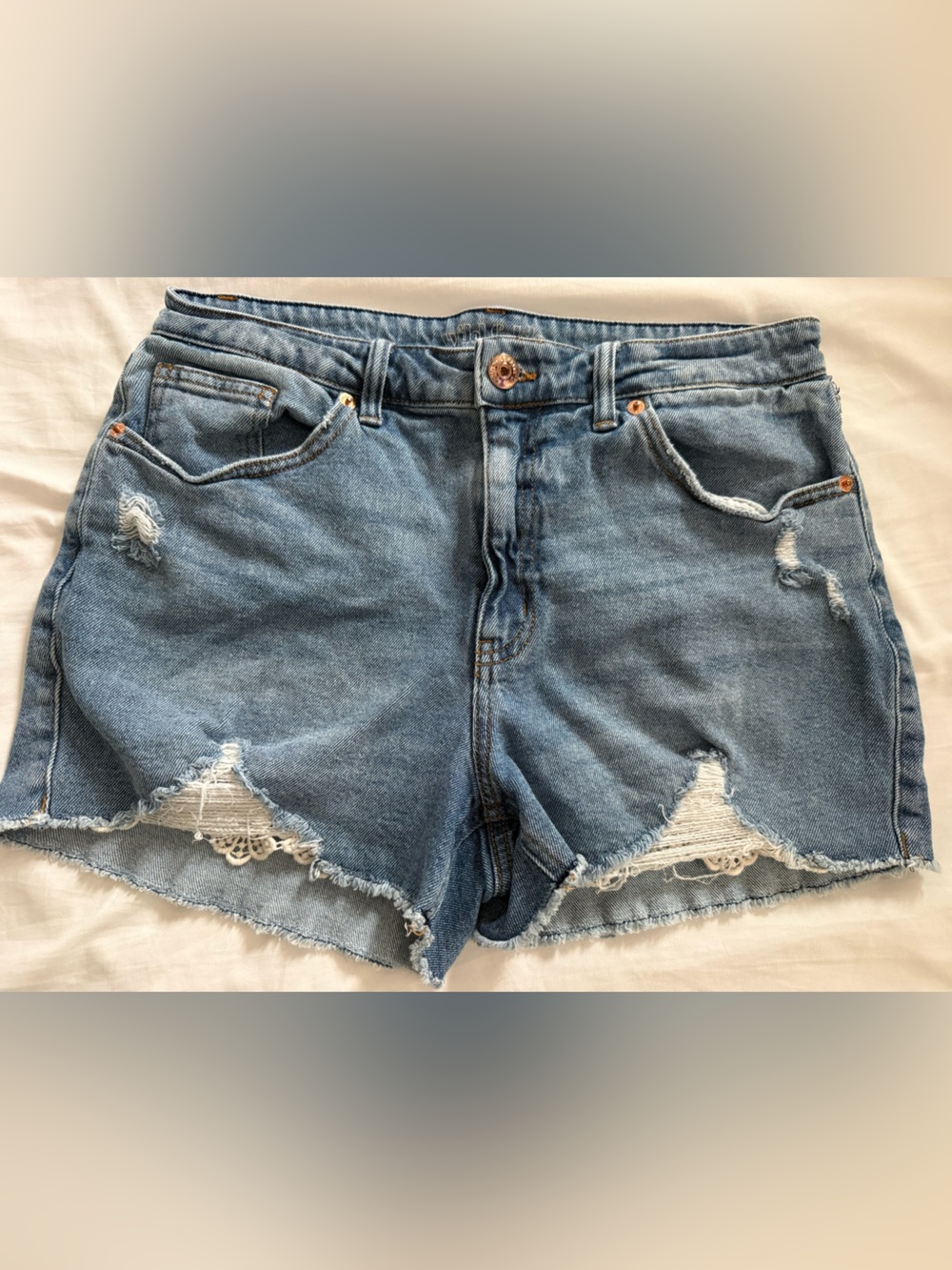 Wild Fable Jean Shorts Distressed Denim Shorts